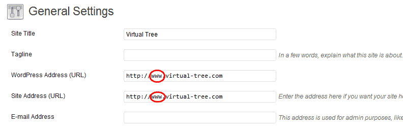 wordpress-general-settings