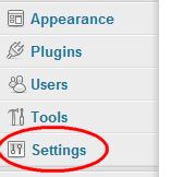 Wordpress settings Wordpress settings